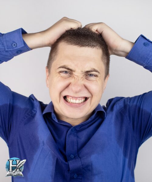 التعرق المفرط أو نقص التعرق (Sweating abnormalities)