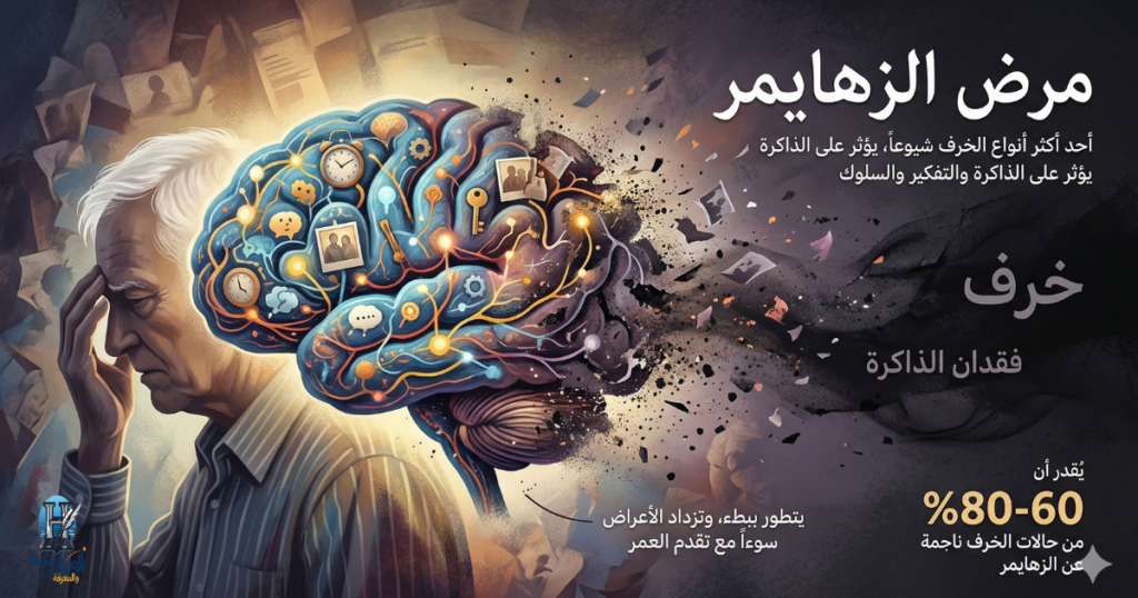 الزهايمر هو رحلة بطيئة يتلاشى فيها الماضي وتذوب معها تفاصيل الذاكرة، ملقياً بظلاله على حياة المريض وأسرته كأحد أبرز أشكال الخرف العالمي