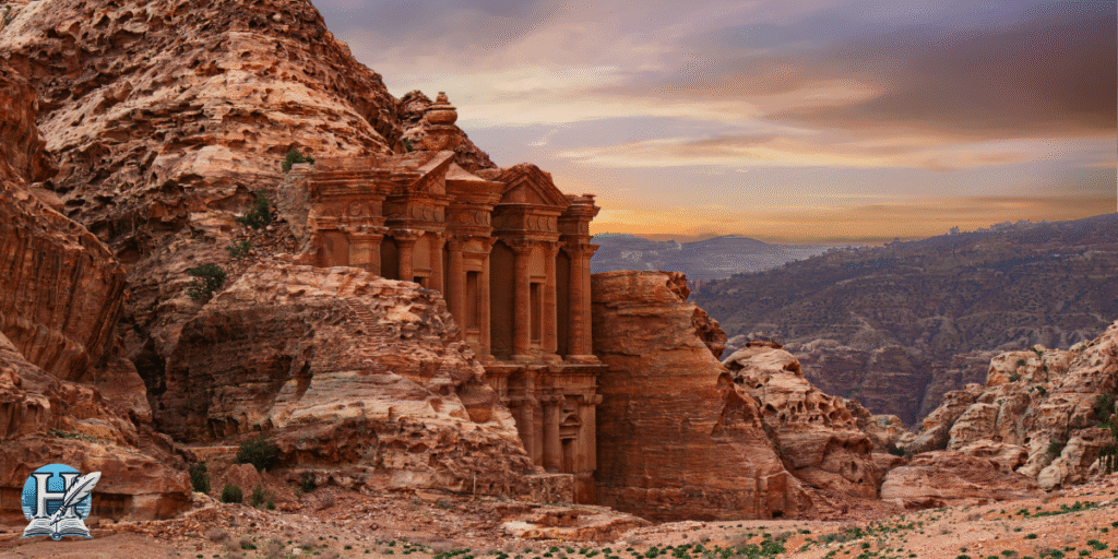 الطبيعة المحيطة بمدينة البتراء