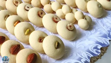 طريقة عمل الغريبة في البيت