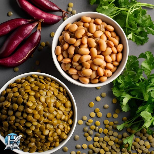 العدس والفاصولياء