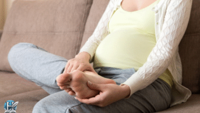 علاج حكة القدمين واليدين للحامل