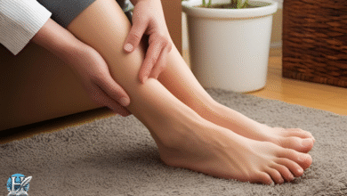 علاج حكة القدمين في المنزل