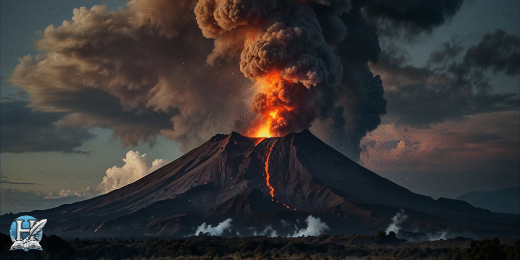 بركان تال ثوران يناير 2020