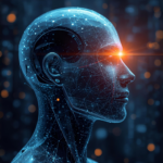 دماغ رقمي يمثل الذكاء الاصطناعي وتفكيك الخرافات الشائعة حول قدراته الحقيقية