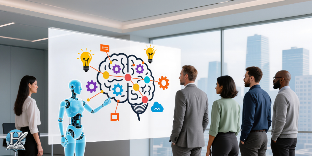 مقارنة بين نص مكتوب بواسطة الذكاء الاصطناعي ونص بشري تظهر التشابه في الأسلوب