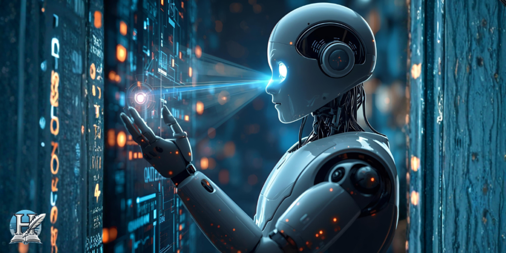 روبوت ذكي مزوّد بأجهزة استشعار يعتمد على الذكاء الاصطناعي