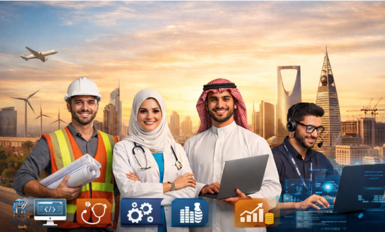 الوظائف الأكثر طلباً في السعودية 2026