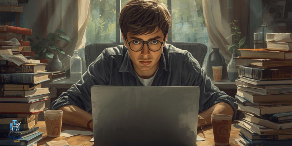 مبرمج يشعر بالحيرة أمام شاشة فارغة رغم امتلاكه معرفة نظرية