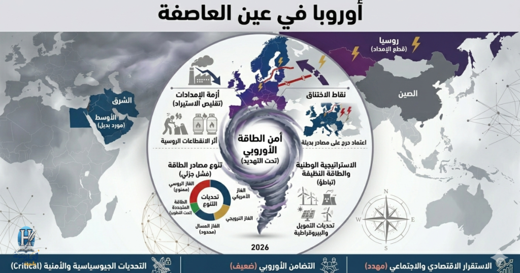 رؤية تحليلية لموقف القارة العجوز وسط تقلبات الطاقة