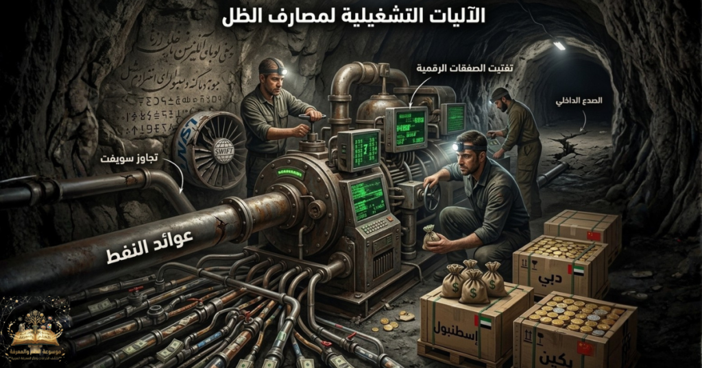 تجسيد "هندسة الالتفاف المالي" غير المرئية التي تضمن تدفق السيولة