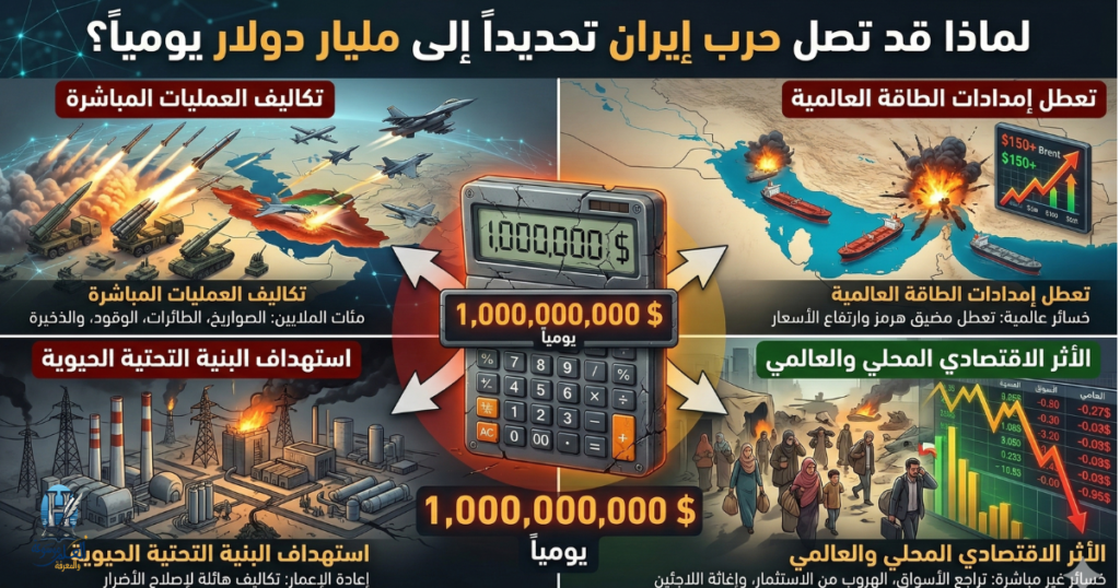 الاستنزاف العسكري: الملايين تضيع في دقائق عبر إطلاق الصواريخ الذكية وتشغيل المقاتلات والذخيرة