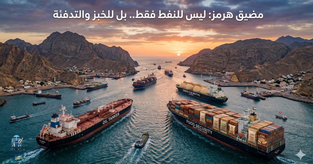 مضيق هرمز ليس للنفط فقط.. بل للخبز والتدفئة
